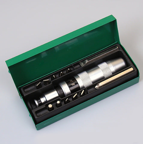 Impact Screwdriver Socket Set for Rusty Stubborn Screws, 7 In 1, 8 In 1, 13 In 1 Iron Box, S2 12 In 1