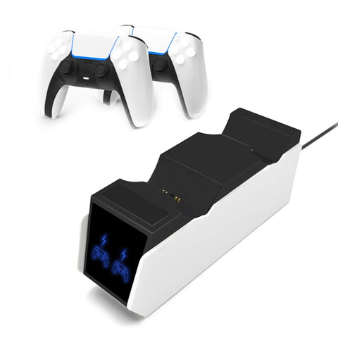 iPega SND-462 Handle Contact Double Charger Game Handle Charger For PS5, SND-462(US Plug), SND-462((EU Plug)