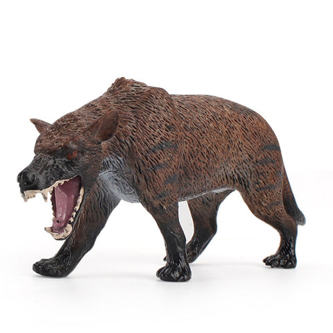 Children Science Education Cognition Simulation Ocean Wild Ancient Animal Model, Woolly Mammoth, Megalodon, Dire Wolf, Saber-toothed Tiger, Black Emperor Crocodile, Saber-toothed Lion, Ancient Animal Set