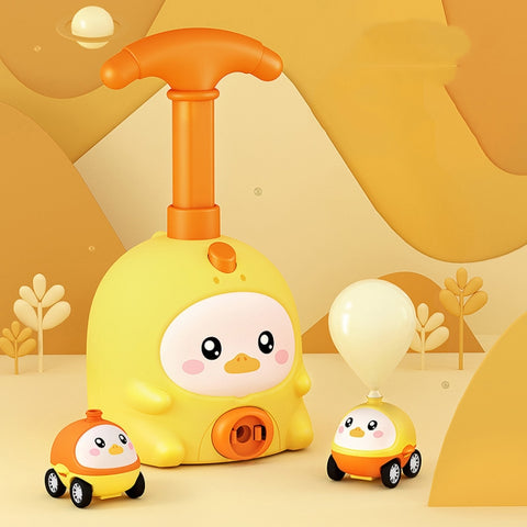 Children Educational Pneumatic Air Powered Car Balloon Scooter Toy, Pink Piggy (1 Car 6 Balloons), Pink Piggy (2 Cars 6 Balloons), Pink Piggy(1 Car 6 Balloons+Flying), Pink Piggy(2 Cars 6 Balloons+Flying), Blue Seal  (1 Car 6 Balloons)                 ...