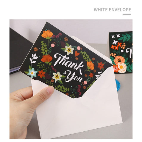 6pcs / Set Christmas Gift Greeting Card Holiday Greeting Message Card, Christmas Greeting Card