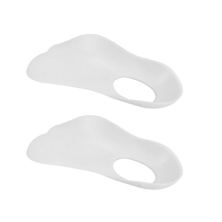 Flat Foot Orthopedic Insole Arch Collapse Support Pad Adult And Child Foot Valgus Orthosis, M (Black), M  (White), L (Black), L (White)