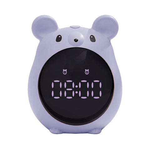 Elf Mouse Alarm Clock Countdown Learning Time Management Student And Child Cartoon Clock, Blue, Pink