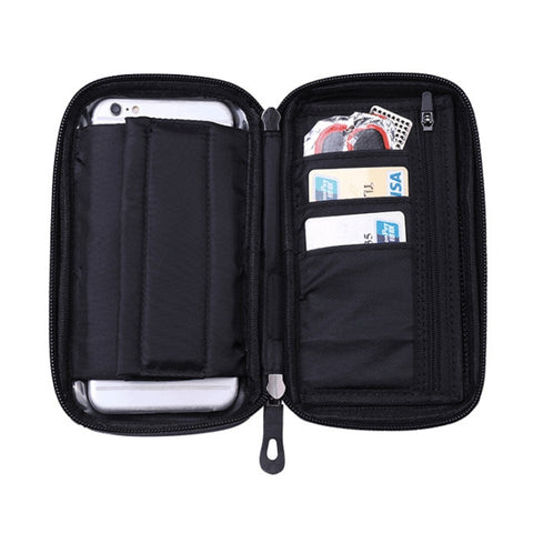 Bicycle Bag Handlebar Bag Waterproof Touch Screen Upper Tube Bag Saddle Bag, 6inch