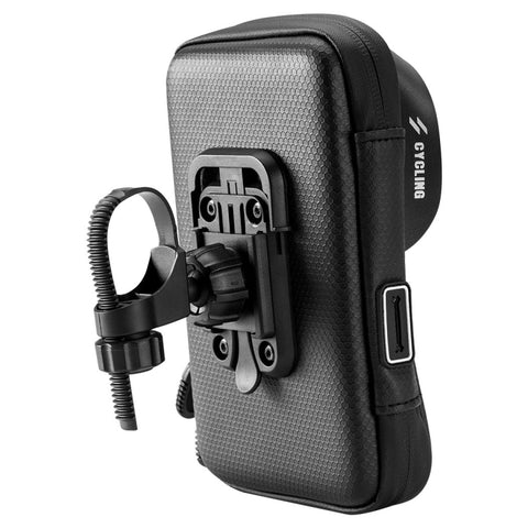 Bicycle Bag Handlebar Bag Waterproof Touch Screen Upper Tube Bag Saddle Bag, 6inch