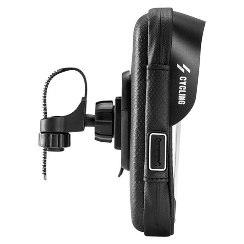 Bicycle Bag Handlebar Bag Waterproof Touch Screen Upper Tube Bag Saddle Bag, 6inch
