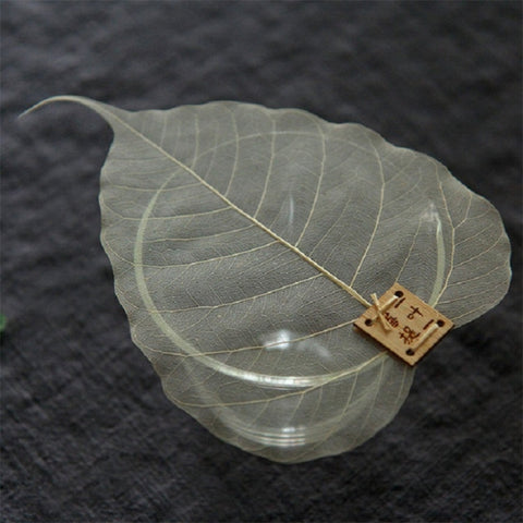 Creative Personality Natural Bodhi Leaf Filter Tea Leak, Bodhi Leaf