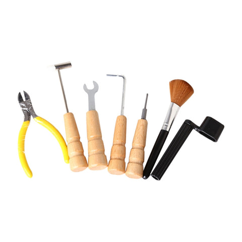 7 Piece Set Guitar String Changing Kit Guitar Repair & Care Tool, Guitar String Changing Kit