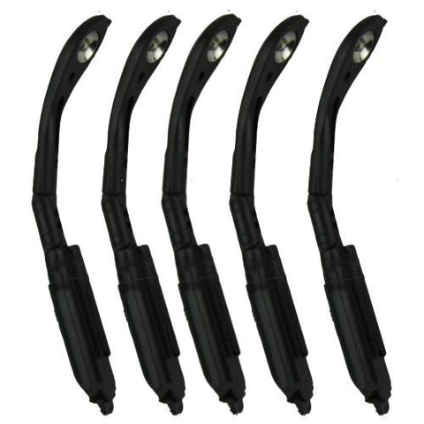 5 PCS Mini Eye-protection Clip-on Book Lights Folding LED Night Lamp, Clip-on Book Lights