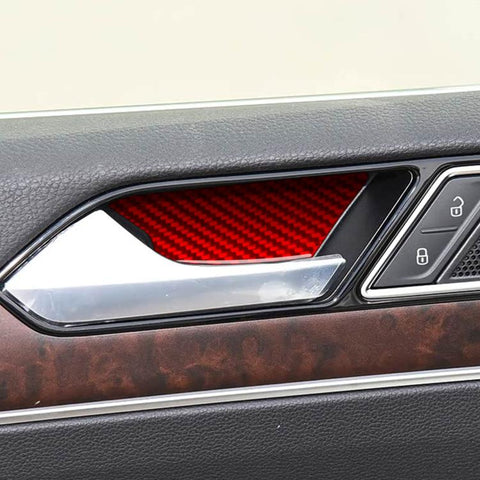For Volkswagen Magotan / CC 3pcs /Set Left Hand Drive Inner Door Handle Trim Stickers