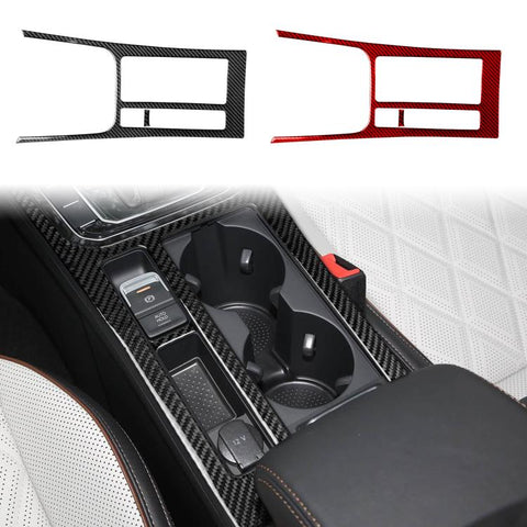 2pcs /Set Center Console Cup Holder Trim For Volkswagen Magotan/CC Left-Hand Drive