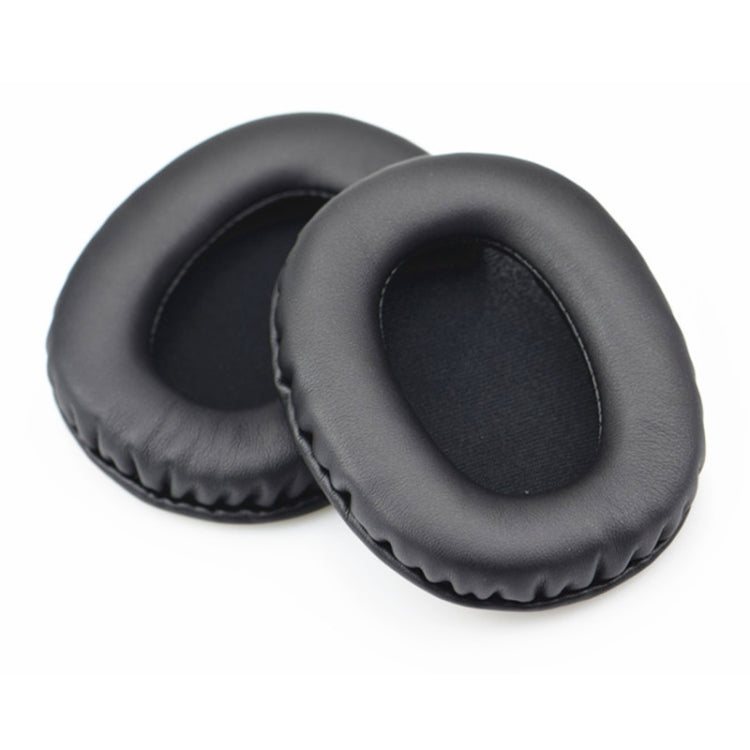 2 PCS Leather Cover Headphone Protective Cover Earmuffs For Edifier W800BT / W808BT / K800 / K830 / K815P, Black, Red