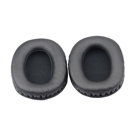 2 PCS Leather Cover Headphone Protective Cover Earmuffs For Edifier W800BT / W808BT / K800 / K830 / K815P, Black, Red