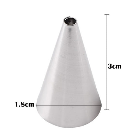 8 PCS/Set 6 Stainless Steel Nozzle Set DIY Cake Decorating Tools Silicone with EVA Cream Pastry Bag, 8 PCS/Set Cake Decorating Tools