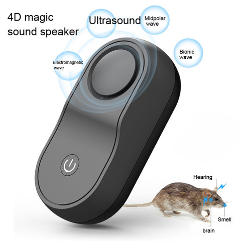 BG301 Ultrasonic Rodent Repeller Electronic Multi-Purpose Insect Repeller, US Plug 110V, EU Plug 220V, UK Plug 220V, AU Plug 220V