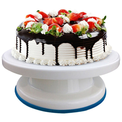 Baking Tools Plastic Spatula Non-slip Edge Cake Decorating Turntable