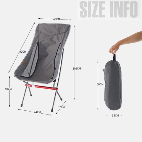CLS Outdoor Folding Chair Heightening Portable Camping Fishing Chair, CLS Fishing Chair(Black), CLS Fishing Chair(Gray), CLS Fishing Chair(Yellow), CLS Fishing Chair(Orange)