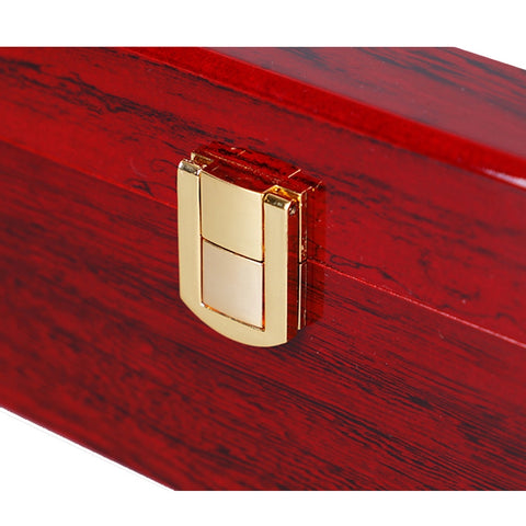 Baked Paint 8-Bit Glasses Case High-End Sunglasses Storage Display Outer Wooden Box, Size: 34.5x26.5x9 cm