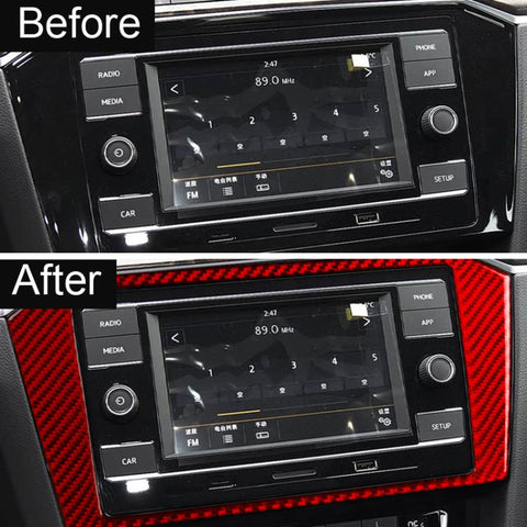 For Volkswagen Magotan/CC Left-Hand Drive Navigation Frame Sticker