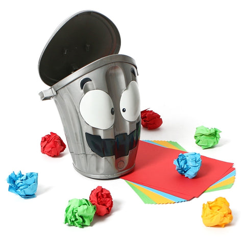Electric Crazy Trash Can Indoor Competitive Shooting Game Decompression Trash Can Toy, Electric Crazy Trash Can