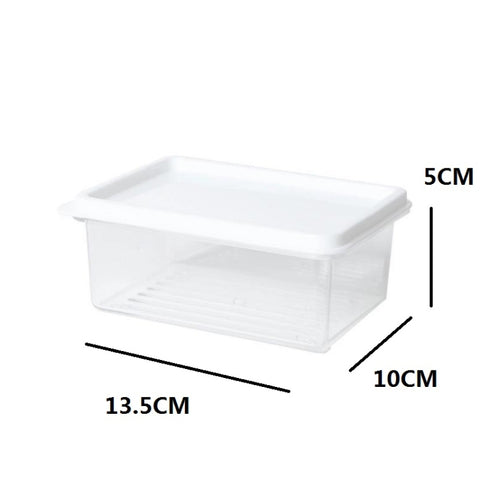 Refrigerator Storage Fresh-Keeping Box Kitchen Can Be Stacked With Frozen Fruit Sealed Box, Small, Medium, Large