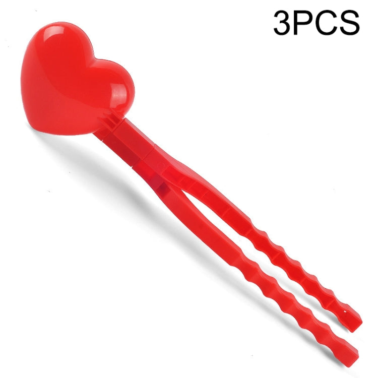 Children Winter Outdoor Snowball Clip Toy Parent-Child Snowball Fight Mold, Style:, 15 PCS Yellow Mini Duck, 10 PCS Red Mini Love, 3 PCS Large Love, 3 PCS Large Pentagram, 3 PCS Large Love + Pentagram