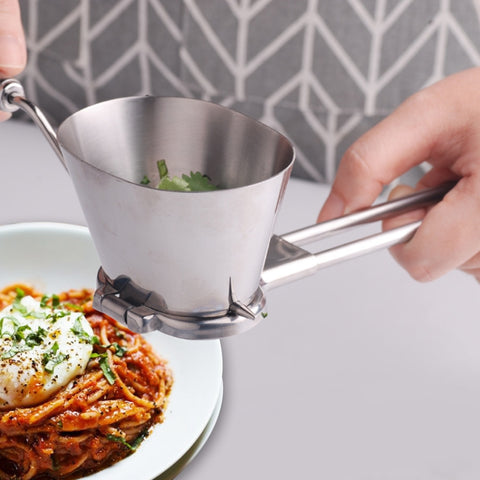 Stainless Steel Multi-Function Vegetable Chopper Herb Chopper Condiment Manual Coriander Chopper, Coriander Chopper