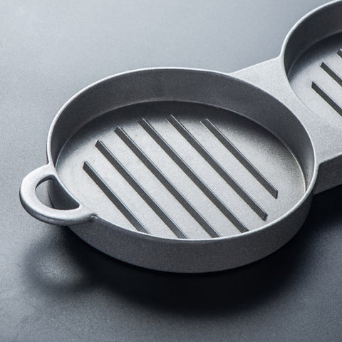 Aluminum Alloy Burger Press Meatloaf Press Mold, 1PC Aluminum Alloy