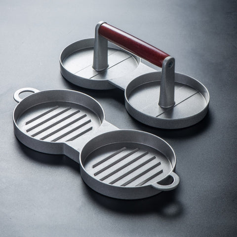 Aluminum Alloy Burger Press Meatloaf Press Mold, 1PC Aluminum Alloy