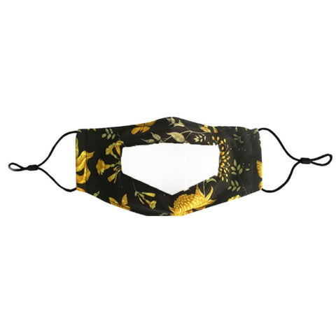 Anti-Fog Lip Language Face Shield For The Deaf And Mute Solid Color Printing Face Shield, Red, Black, Gray, Lake Blue, Printing A, Printing B, Printing C, Printing D, Additive A, Additive B, Additive C