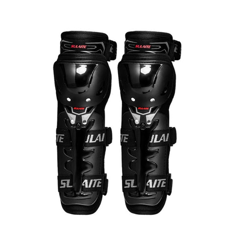 SULAITE Motorcycle Riding Protective Gear Four Seasons Anti-Fall Warm Windshield Rider Equipment,, Knee Pads+Elbow Pads, Knee Pads