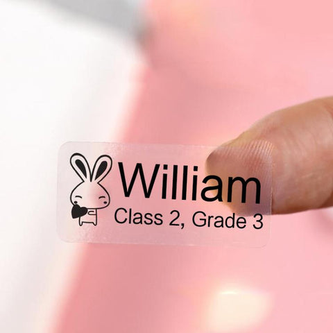 Thermal Label Paper Cosmetic Sticker Bottled Name Sticker For NIIMBOT D11 Printer, Transparent Sticker, Love, Finding Nemo, Cute Paradise, Birds and Flowers, Japanese Cuisine, Christmas Wishes, Snow Red, Snow Blue