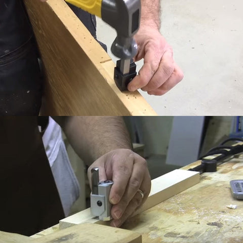 WF6774 Right-Angle Punch Chisel Embedded Hinge Door Lock Groove Woodworking Tool