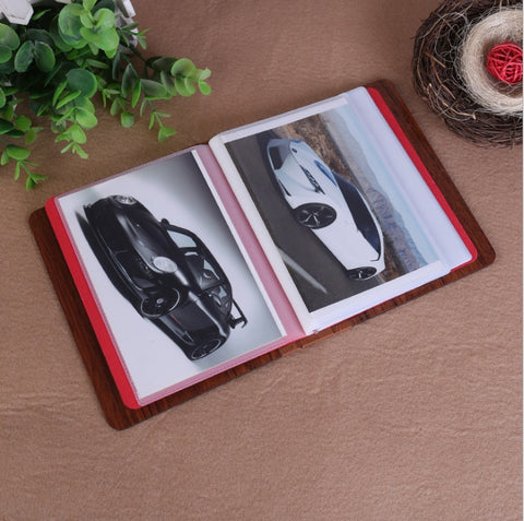 6-Inch 32 Sheets Wooden DIY Photo Album Creative Gift, 1314, Grow Up, Happiness, Baby Love, Love For You, The Story Of Time, Forever, Photo Album, I love You, I Am On My Way, Fawn, Pickup Light Stream Shadow