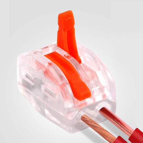 10 PCS VSE-412W Terminal Building Wiring Push-in Connector Quick Connection Terminal, VSE-412W
