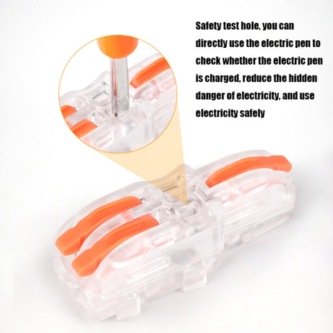 10 PCS Multi-Function Branch Wire Butt Copper Wire Quick Connection Terminal, F12 Orange Handle One in Two Out, F12 Blue Handle One in Two Out, F12 Yellow Handle One in Two Out, F13 Orange Handle One in Three Out, F13 Blue Handle One in Three Out      ...