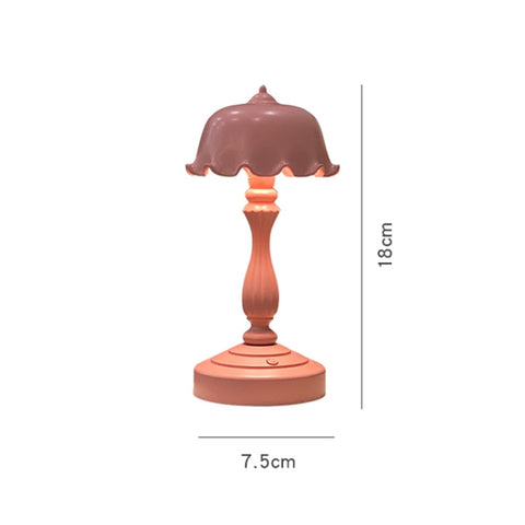 Retro Charging Table Lamp Bedroom Bed LED Eye Protection Light, LD05 Lotus Gray Green, LD05 Lotus Rose Red, LD05 Lotus Light Green, LD05 Lotus White, LD05 Lotus Pink, LD05 Lotus Light Blue, LD05 Lotus Yellow, LD05 Lotus Gray Blue                       ...