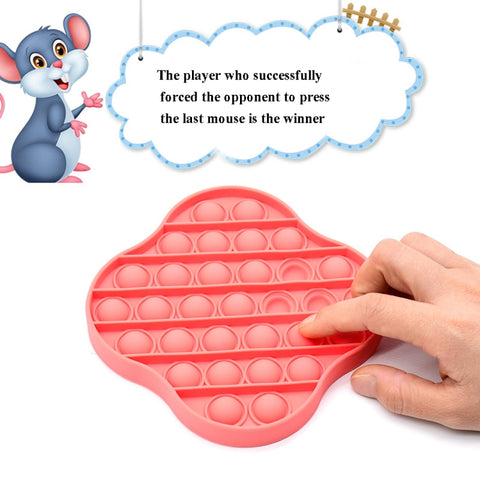 3 PCS Children Mathematical Logic Educational Toys Silicone Pressing Parent-Child Interactive Board Game