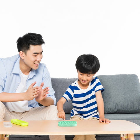 3 PCS Children Mathematical Logic Educational Toys Silicone Pressing Parent-Child Interactive Board Game