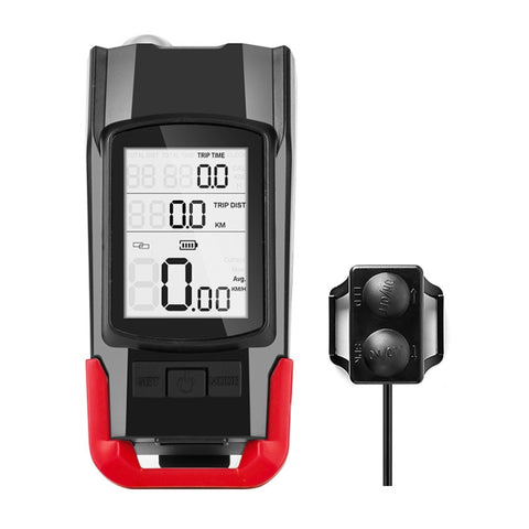3 In 1 Wireless Bicycle Code Meter Lamp Strong Light Front Light, Red, Green, Blue, Black, Upgrade Floating (Red), Upgrade Floating (Green), Upgrade Floating (Blue), Upgrade Floating (Black), Red Upgrade Floating + Tail Light                           ...