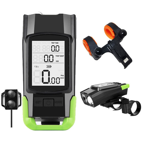 3 In 1 Wireless Bicycle Code Meter Lamp Strong Light Front Light, Red, Green, Blue, Black, Upgrade Floating (Red), Upgrade Floating (Green), Upgrade Floating (Blue), Upgrade Floating (Black), Red Upgrade Floating + Tail Light                           ...