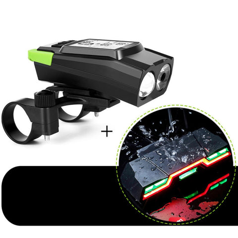 3 In 1 Wireless Bicycle Code Meter Lamp Strong Light Front Light, Red, Green, Blue, Black, Upgrade Floating (Red), Upgrade Floating (Green), Upgrade Floating (Blue), Upgrade Floating (Black), Red Upgrade Floating + Tail Light                           ...