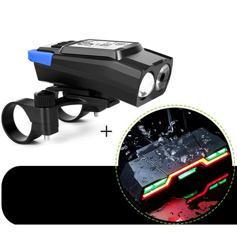 3 In 1 Wireless Bicycle Code Meter Lamp Strong Light Front Light, Red, Green, Blue, Black, Upgrade Floating (Red), Upgrade Floating (Green), Upgrade Floating (Blue), Upgrade Floating (Black), Red Upgrade Floating + Tail Light                           ...