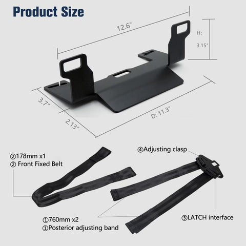 Universal ISOFIX Seat Bracket For SUVs/MPVs/Off-road Vehicles, ZL-2078-2