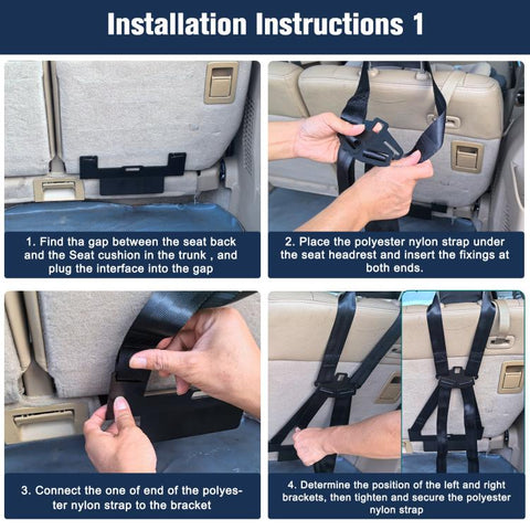 Universal ISOFIX Seat Bracket For SUVs/MPVs/Off-road Vehicles, ZL-2078-2