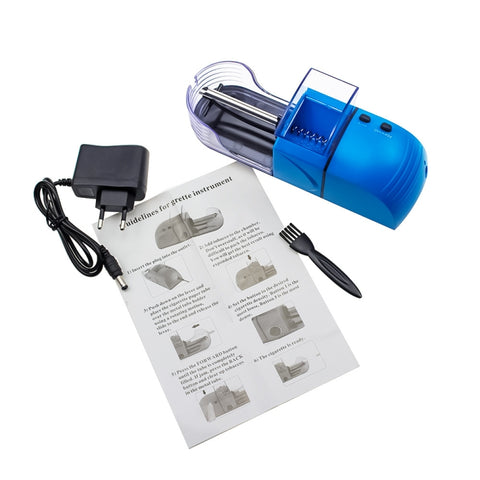 Portable Electric Cigarette Maker Fully Automatic Adjustable Electric Cigarette Holder, EU Plug, US Plug