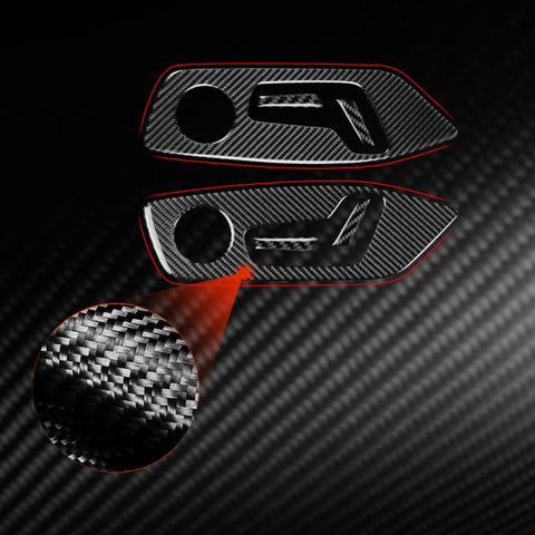 6pcs /Set Adjustment Panel Trim Sticker For Audi A5 / A5L / S5 Avant / A5 Saloon / A6 Avant / A6L