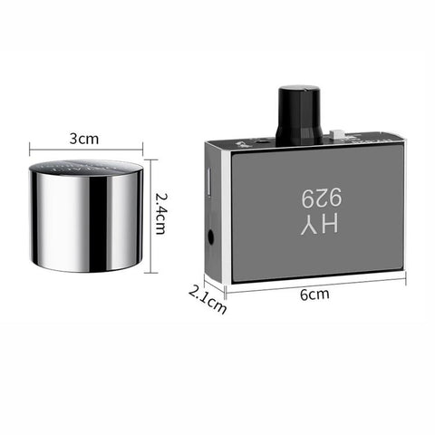 HY-929 Water Leak Detector with Dual Probes Acoustic Water Pipe Leak Locator Engine Noise Diagnosis, HY-929 EU Plug, HY-929 US Plug