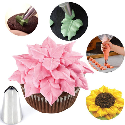 27 in 1 Decorating Mouth Set Seamless Cream Squeezing Mouth, 27 PCS/Set