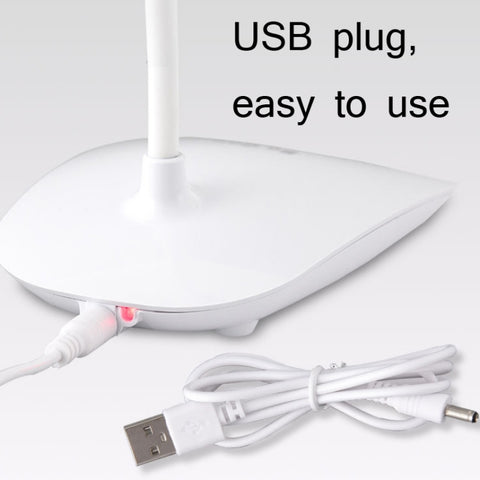 LED Table Lamp Bedroom Bedside Lamp Children Eye Protection Learning Lamp, 7013B Direct Charge without Battery, 7013A Charging Model 1200mA, 7012 Charging Model 1200mA